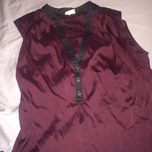 XL Converse One Star tank with buttons